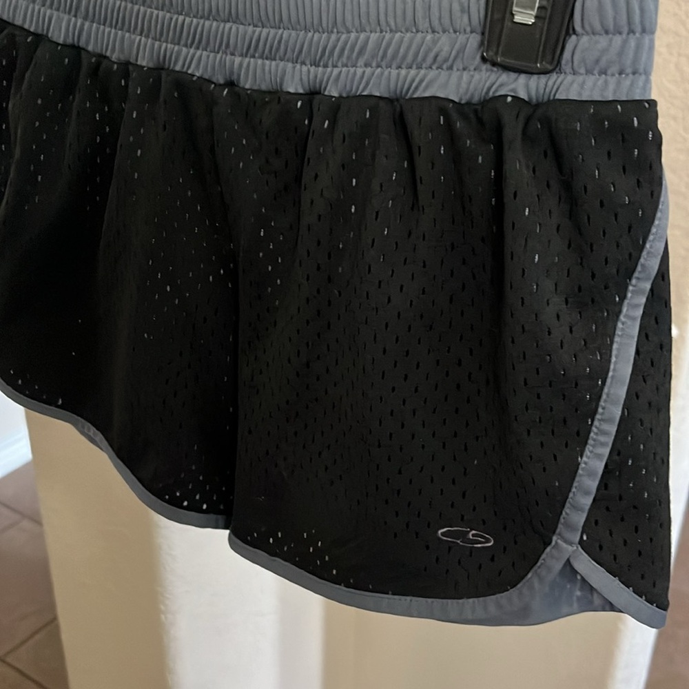 Champion black & gray mesh shorts Size S - Picture 9 of 17